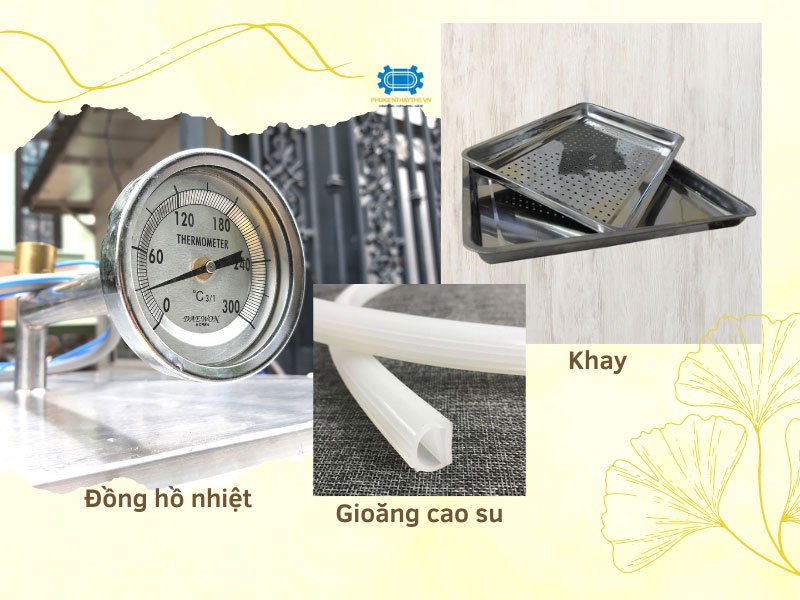 Phụ kiện tủ hấp giò chả mua ở đâu giá tốt?