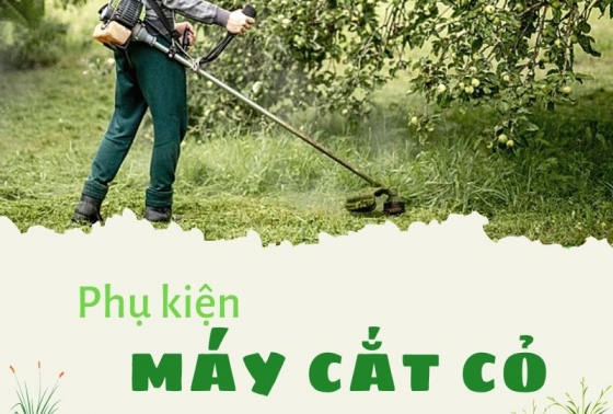 Phụ kiện máy cắt cỏ giá bao nhiêu và mua ở đâu ?