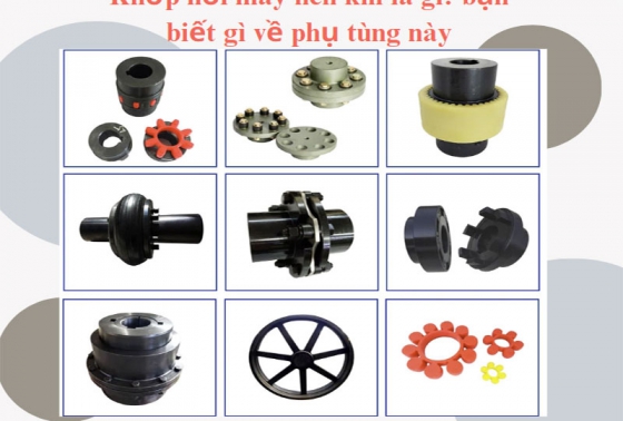 Khớp nối máy nén khí là gì? bạn biết gì về phụ tùng này