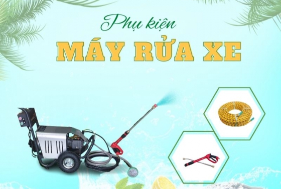 Giá phụ kiện máy rửa xe trên thị trường hiện nay ?