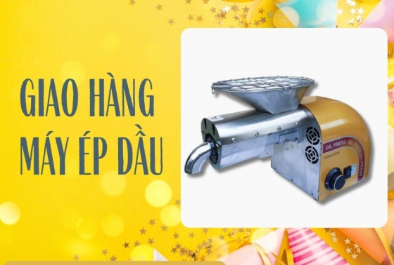 Giao tận tay máy ép dầu Yamafuji đến tay người tiêu dùng!
