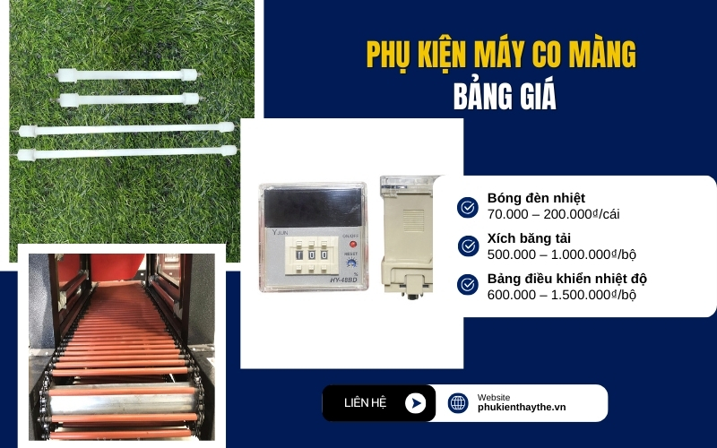 phụ kiện máy co màng