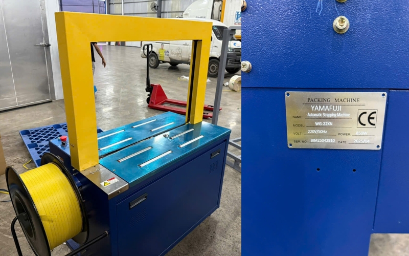 Kiểm tra nguồn gốc – nhà sản xuất – tem, mã QR/serial may dong dai