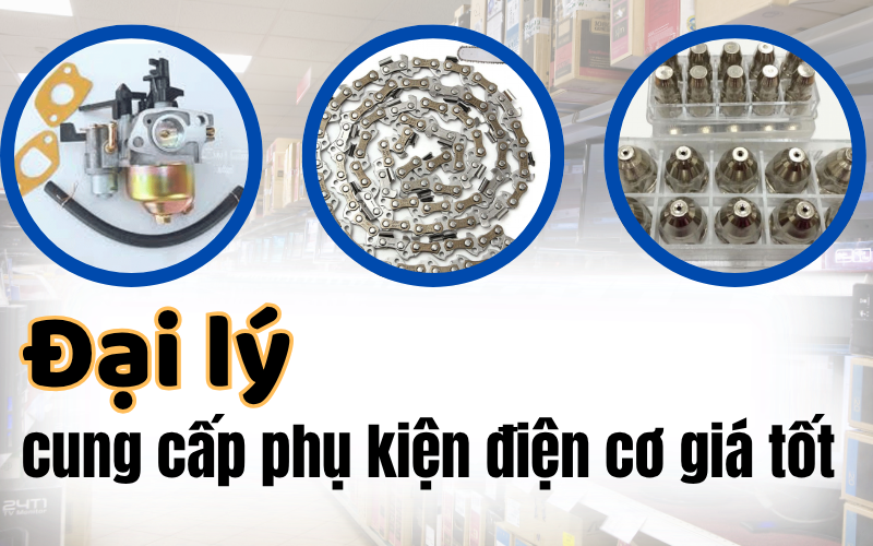 Đại lý cung cấp phụ kiện điện cơ các loại giá tốt