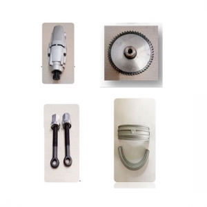 Motor máy bào - bánh răng - má kẹp - đai siết gông