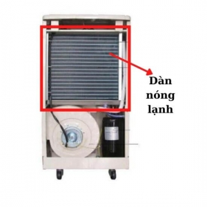 Dàn nóng lạnh máy hút ẩm