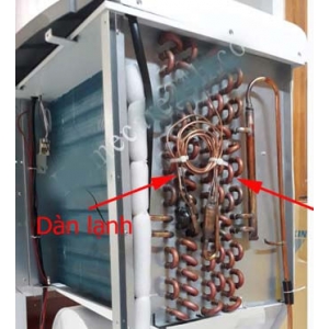 Dàn nóng lạnh máy hút ẩm
