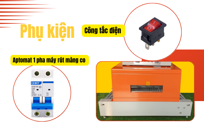 Địa chỉ cung cấp phụ kiện máy rút màng co giá rẻ