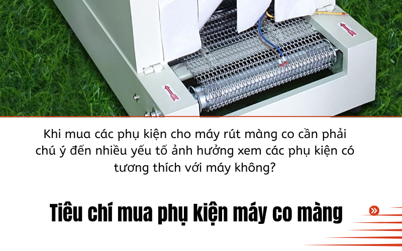 Địa chỉ cung cấp phụ kiện máy rút màng co giá rẻ