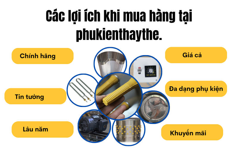 Mua phụ kiện thiết bị bếp giá tốt tại phukienthaythe.vn
