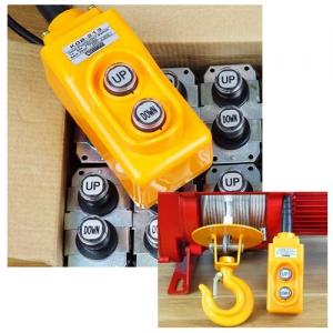 Nút nhấn tời xây dựng KCD