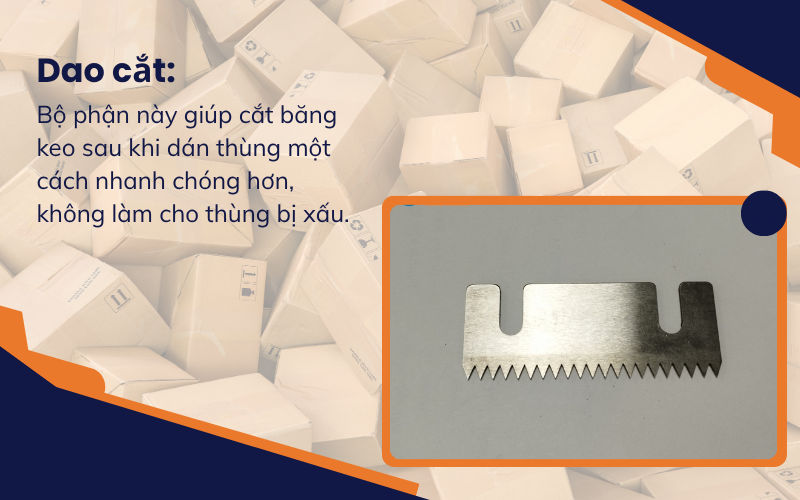 Top phụ kiện giúp máy dán thùng carton vận hành mượt mà