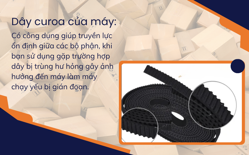 Top phụ kiện giúp máy dán thùng carton vận hành mượt mà