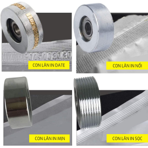 Con lăn máy hàn miệng túi