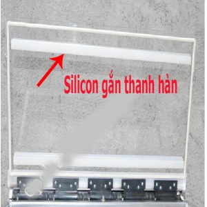 Thanh silicon gắn thanh hàn máy hút chân không