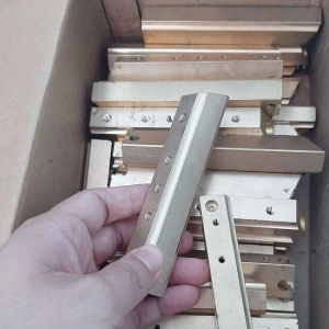 Thanh nhiệt bằng đồng máy hàn túi liên tục