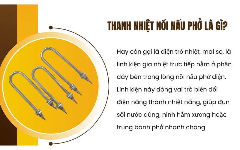 Thanh nhiệt nồi nấu phở là gì?