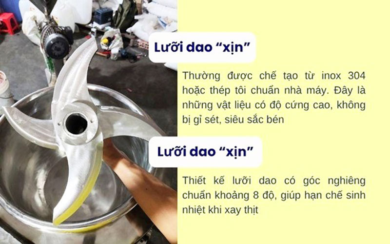 Phân biệt lưỡi dao chất lượng tốt và loại dỏm